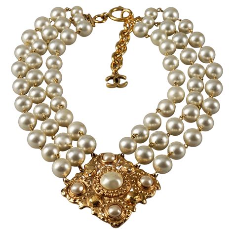 chanel diamond necklace|cost of chanel pearl necklace.